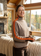 Helena | Contrast Stripe Pullover