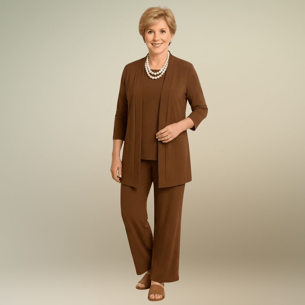 Rosy Cardigan, Top & Pants Set Bestseller