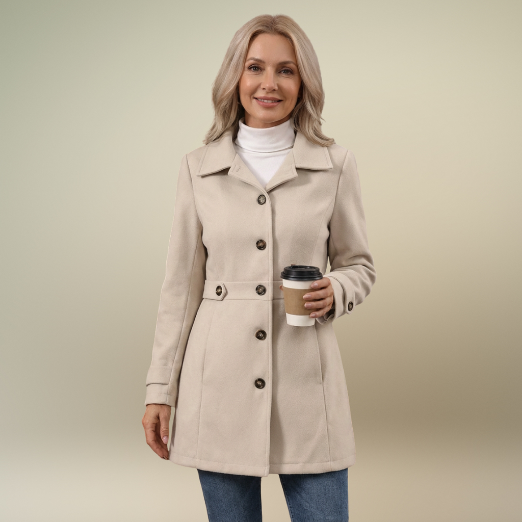 Elegant Woolen Coat – Warm, Comfortable & Timeless